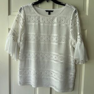 Banana Republic crochet look too